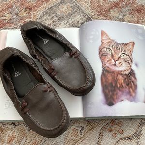 Brown Leather Loafers